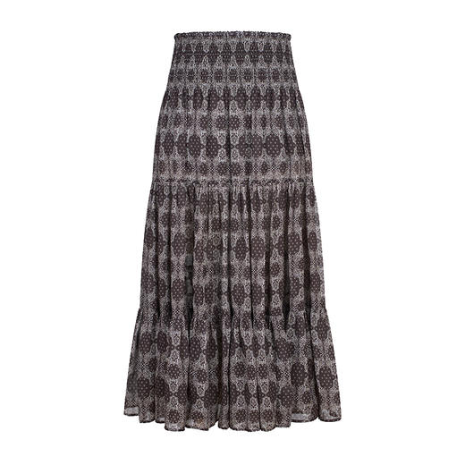 HeyDress民族风打揽拼接A摆半裙 商品图4