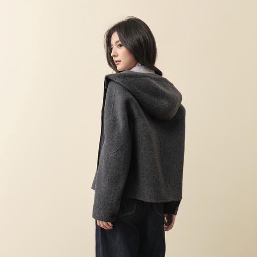 【严选】诗凡黎冬短大衣7G9370811 商品图4