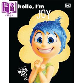 【中商原版】DK头脑特攻队2 欢乐 Disney Inside Out 2 Hello I'm Joy 英文原版 儿童情绪读物 精装 英语绘本童书 5岁以上