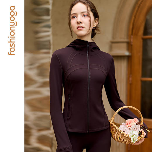 FC15851瑜伽运动连帽外套 商品图6