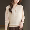 CC 82518纱袖上衣薄款洋气打底衫时髦 商品缩略图0