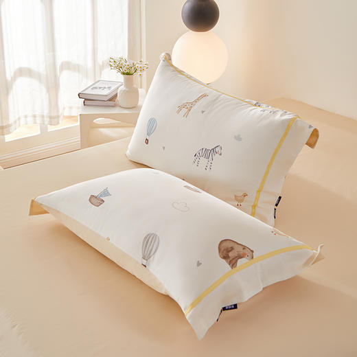 【线下同款】多喜爱 60S全棉缎纹四件套甜梦乐园/森林物语hl【60S长绒棉】【贡缎面料】【芬纳诺抗菌】细腻柔滑 精美织带/FX 商品图9