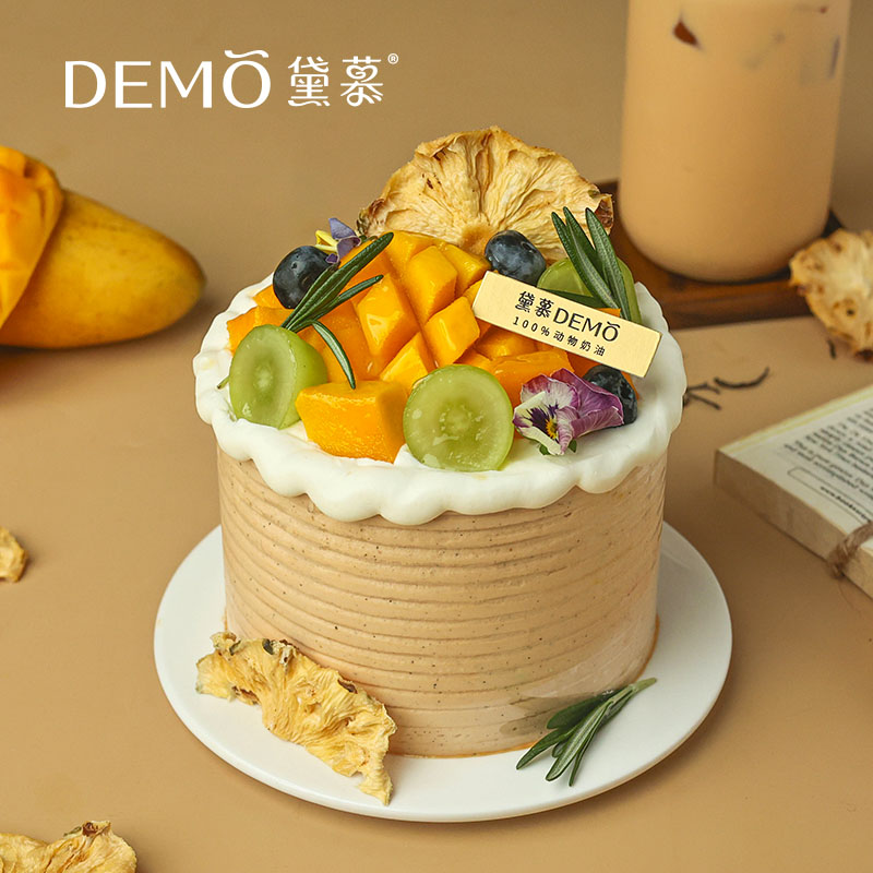 [现货]4英寸芭提雅假日·咸法酪泰奶芒果蛋糕