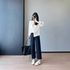 早秋推荐！2025显腿长显瘦立体剪裁九分休闲直筒裤女弧形裤新款！ 商品缩略图2