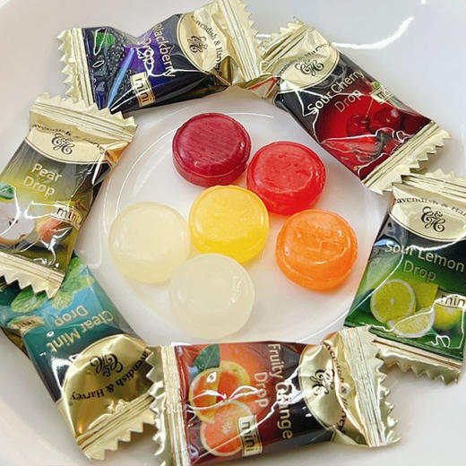 【德国嘉云什锦糖果礼盒】 缤纷水果口味  每一颗都是由果汁原浆制成 商品图2