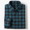 【全棉】罗蒙秋冬格子长袖衬衫男士纯棉厚款舒适亲肤百搭休闲男士长袖衬衣 商品缩略图11