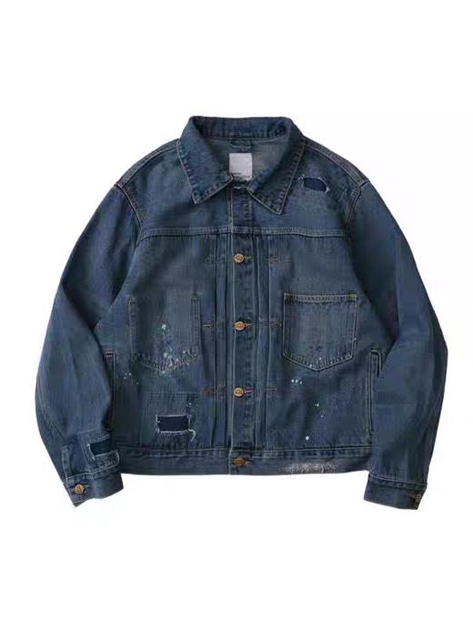 LIVINGTOWN/LT全棉破坏牛仔夹克 商品图4