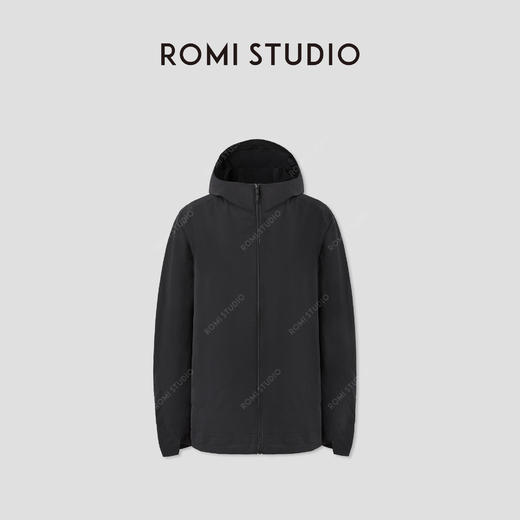 ROMI STUDIO“伴行山野”四面高弹双层编织软壳风帽外套RWCAW05902 商品图2