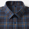 【含绵羊毛】罗蒙秋冬长袖格子衬衫男士商务风通勤磨毛保暖舒适长袖衬衣 商品缩略图4