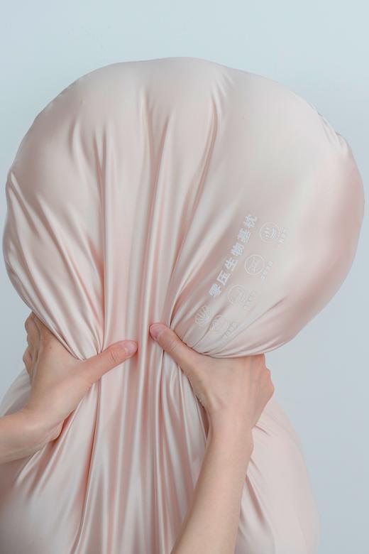 专利生物基0压进口缎母婴贝壳治愈枕头 商品图8