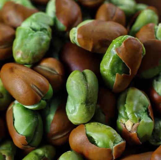 【甄选】云南保山绿芯蚕豆无油干炒低盐烘焙酥脆可口128g*3袋 商品图3