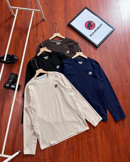 原单品 MAMMUT/猛犸象早秋压胶四色圆领卫衣 商品图0