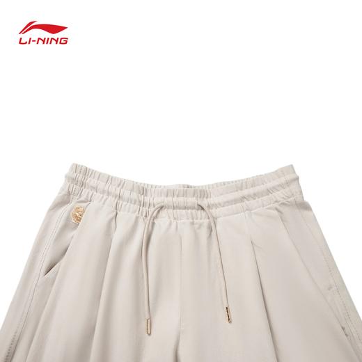 李宁中国文化系列故宫联名男子直筒宽松针织休闲裤AKXV403 商品图4