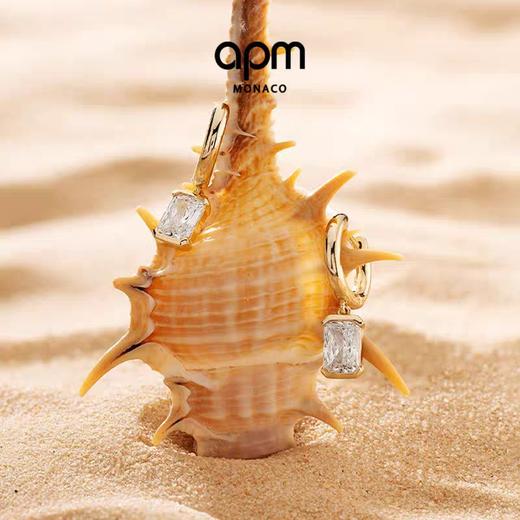 Apm冰晶方糖耳环，简约到极致，存在感恰到好处！ 商品图0