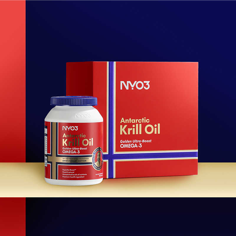 NYO3金质阿蒙森磷虾油90粒/瓶