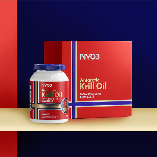 NYO3金质阿蒙森磷虾油90粒/瓶 商品图0
