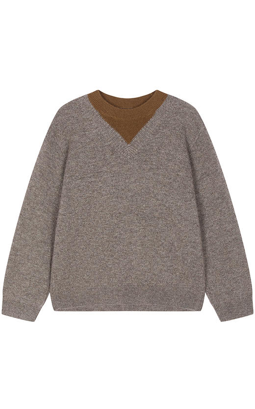 jnby  25年秋款  长袖套头羊绒衫  1P9313150 商品图0