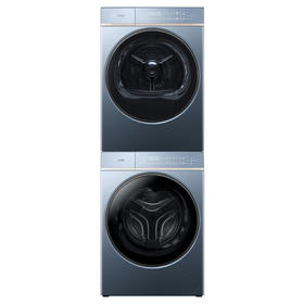 卡萨帝（Casarte）洗烘套装 CE B12LWDUKLBU1+CG S12YTFKLBU1