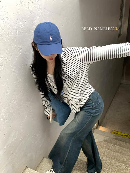 Read Nameless/通勤首选超弹条纹开衫 2025/8/28 商品图2