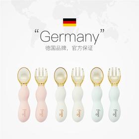 【6F】膳魔师foogo新生婴儿硅胶软勺辅食勺6个月一岁宝宝叉子套装