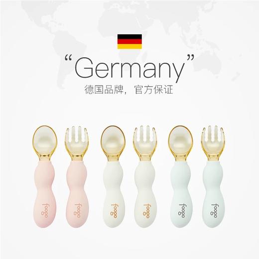 【6F】膳魔师foogo新生婴儿硅胶软勺辅食勺6个月一岁宝宝叉子套装 商品图0
