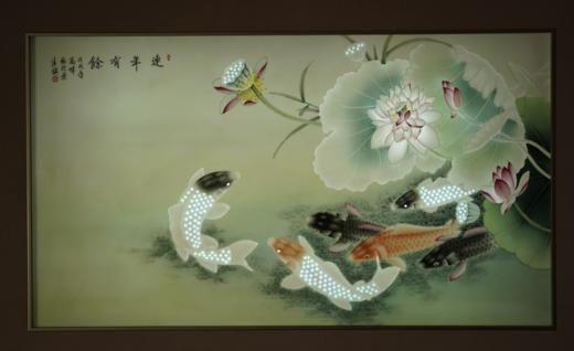 新彩连年有余瓷板 商品图0