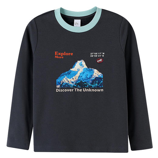 【实体店同款】男童圆领长袖针织衫冬季新款安奈儿童装AB541149 商品图5