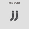 ROMI STUDIO“复古休闲”棉质软糯条纹撞色长筒小腿袜 RWCAP35370 商品缩略图1