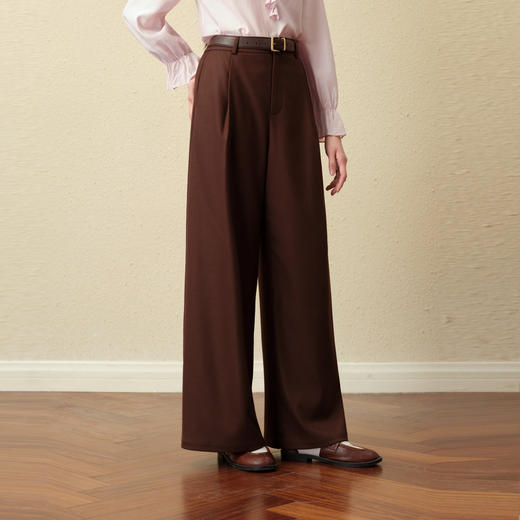 【严选】诗凡黎春秋梭织长裤7G9151081 商品图2