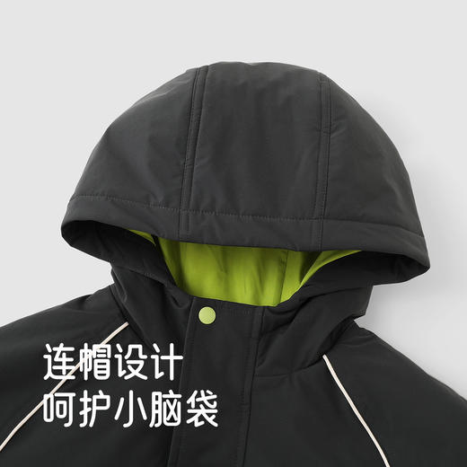 【商场同款】英氏男童夹克外套冬季保暖防寒时尚潮流撞色百搭新款 商品图2