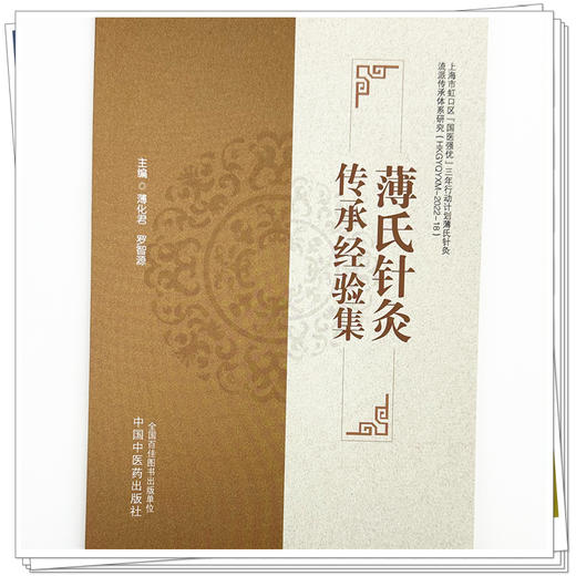 薄氏针灸传承经验集 薄化君 罗智源 主编 中国中医药出版社 七星针法 温针疗法 39种针灸临床诊治 书籍 商品图3