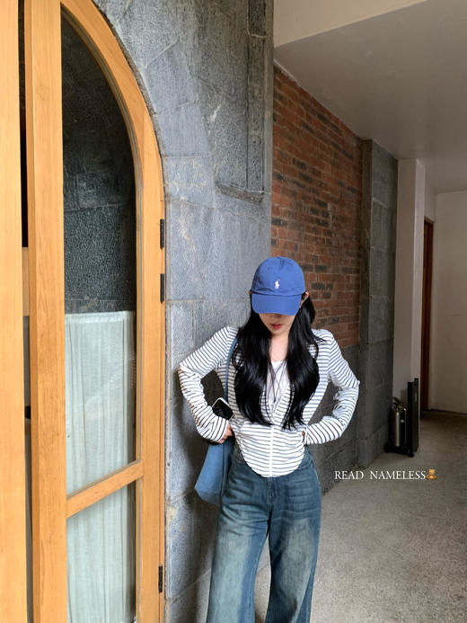 Read Nameless/通勤首选超弹条纹开衫 2025/8/28 商品图13