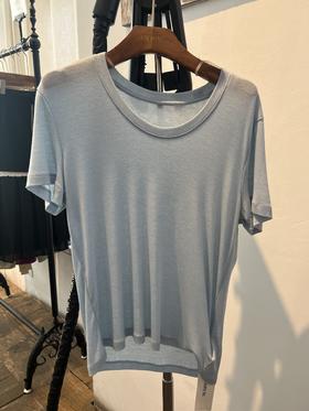 【门店同款】ENJOY夏季鹅蛋领简约短袖T恤 162543972