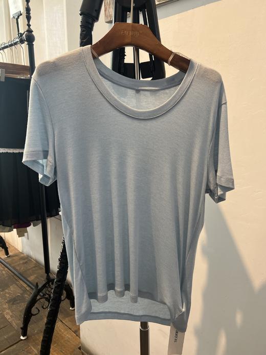 【门店同款】ENJOY夏季鹅蛋领简约短袖T恤 162543972 商品图0