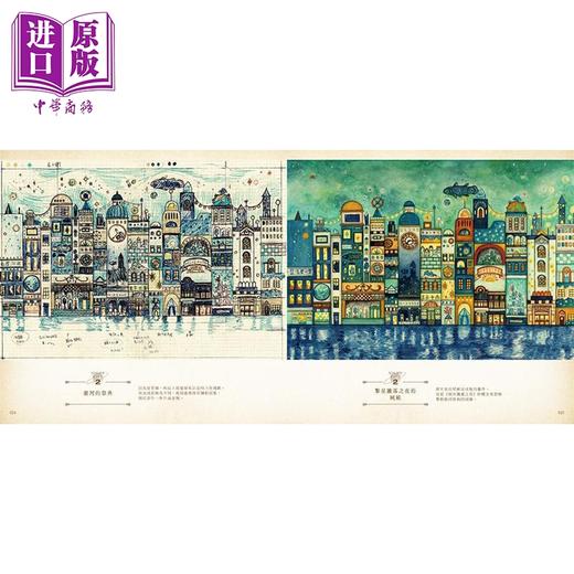 预售 【中商原版】西村典子画集 空想街杂货店的世界 港台艺术原版 西村典子 瑞昇文化出版 商品图4