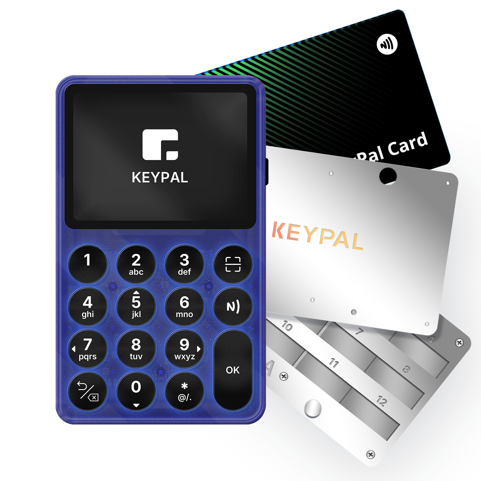 KeyPal 2 硬件钱包 + 助记词备份/签名卡 + 助记词密盒 （发货时间12.30）