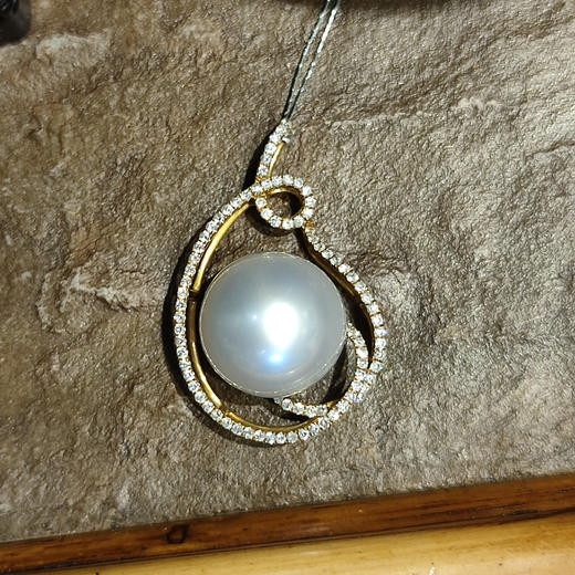 海水珍珠挂件吊坠14.5mm 商品图3