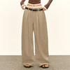 Ariseism 美式复古宽松蕾丝腰头休闲裤女秋季新款长裤子 商品缩略图3
