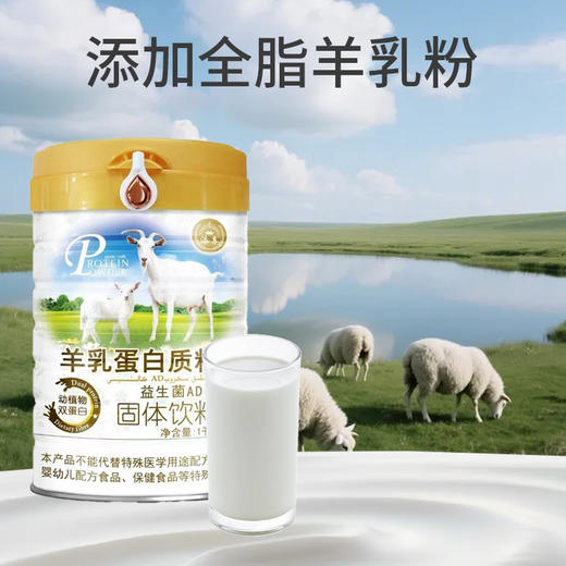 SC     羊乳益生菌AD钙蛋白质粉 1千克/桶 有效期20280101 商品图10
