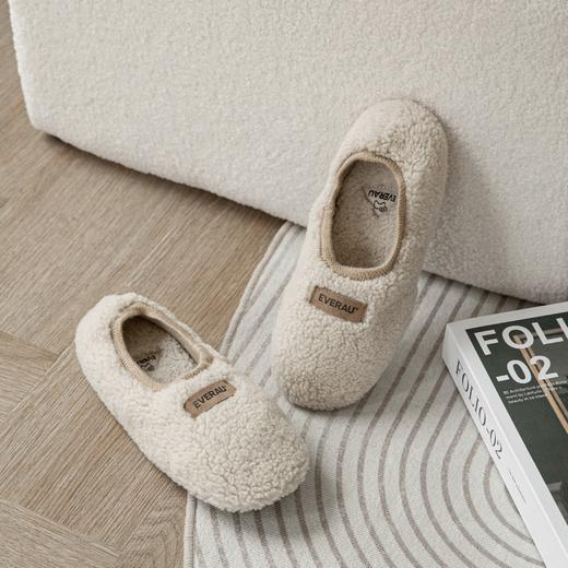 【澳洲品牌】EVERAU 休闲家居鞋女士羊皮毛一体软底室内鞋EA2055 商品图5
