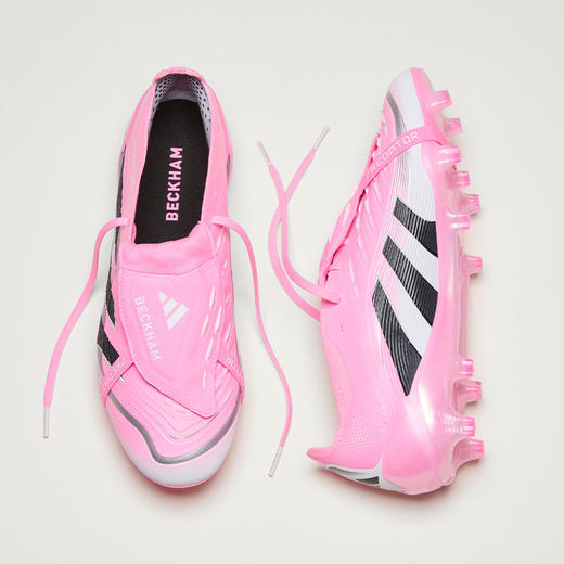贝克汉姆FG系列足球鞋粉色 商品图1