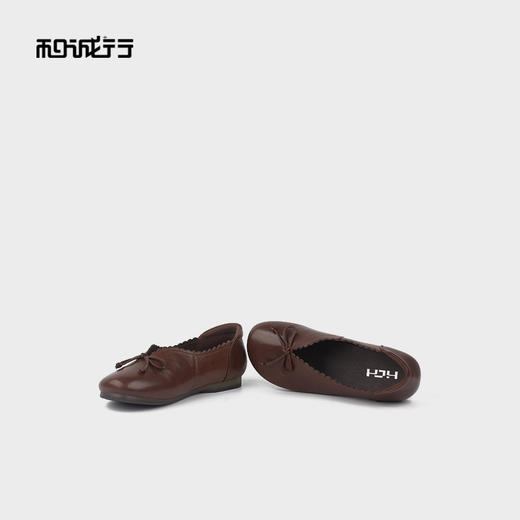 和诚行2025秋季时尚百搭平底女款浅口休闲鞋1930108 商品图4