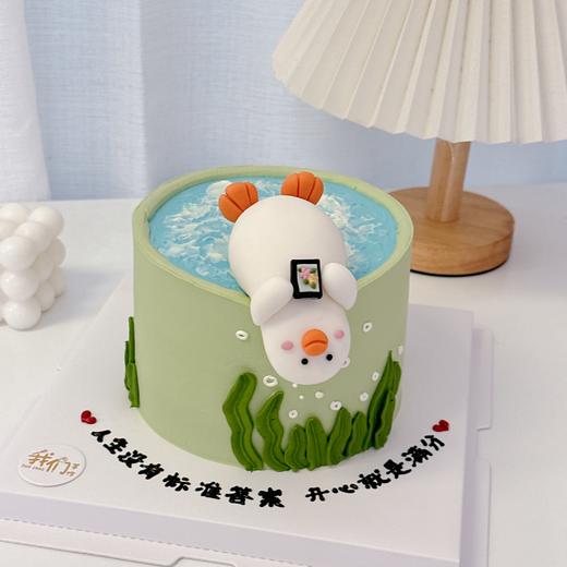 多款式~一起躺平鸭卡通蛋糕-低糖处理无添加 商品图2