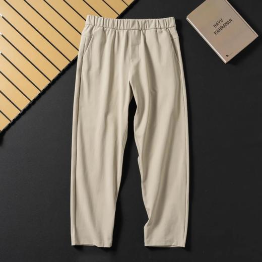 Warpstreme面料男士通勤松紧腰弹力长裤休闲裤 商品图4