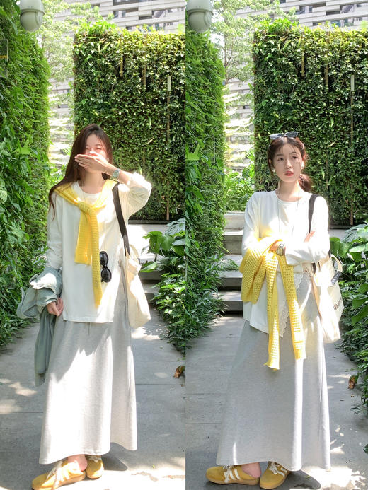 【129元任选2件】现货！法式复古蕾丝边开叉长袖 商品图12