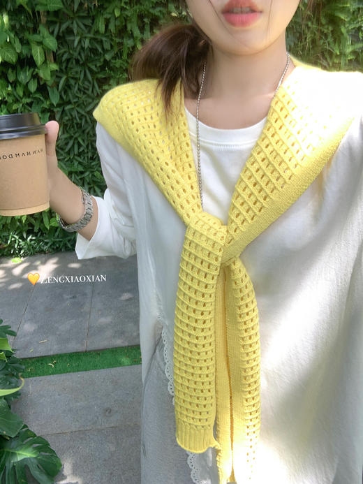 【129元任选2件】现货！法式复古蕾丝边开叉长袖 商品图6