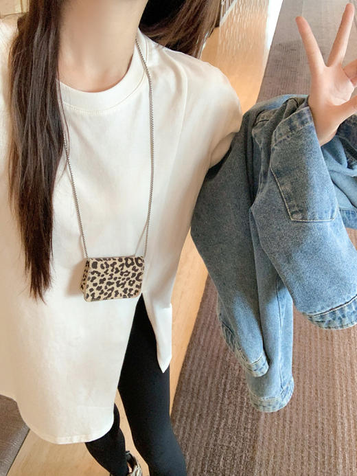 【129元任选2件】现货！长款宽松侧开叉长袖 商品图10