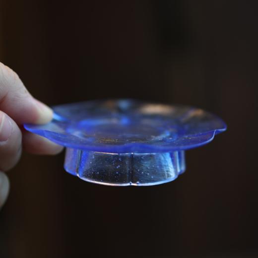 会呼吸的琉璃  莲绽杯托  琉璃 商品图1