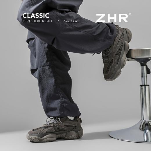 ZHR云朵厚底老爹鞋2025秋季新款男女同款百搭休闲透气网面运动鞋 商品图1