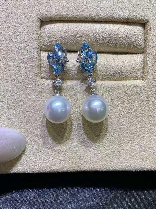 8-8.5mm akoya珍珠耳坠 商品图0